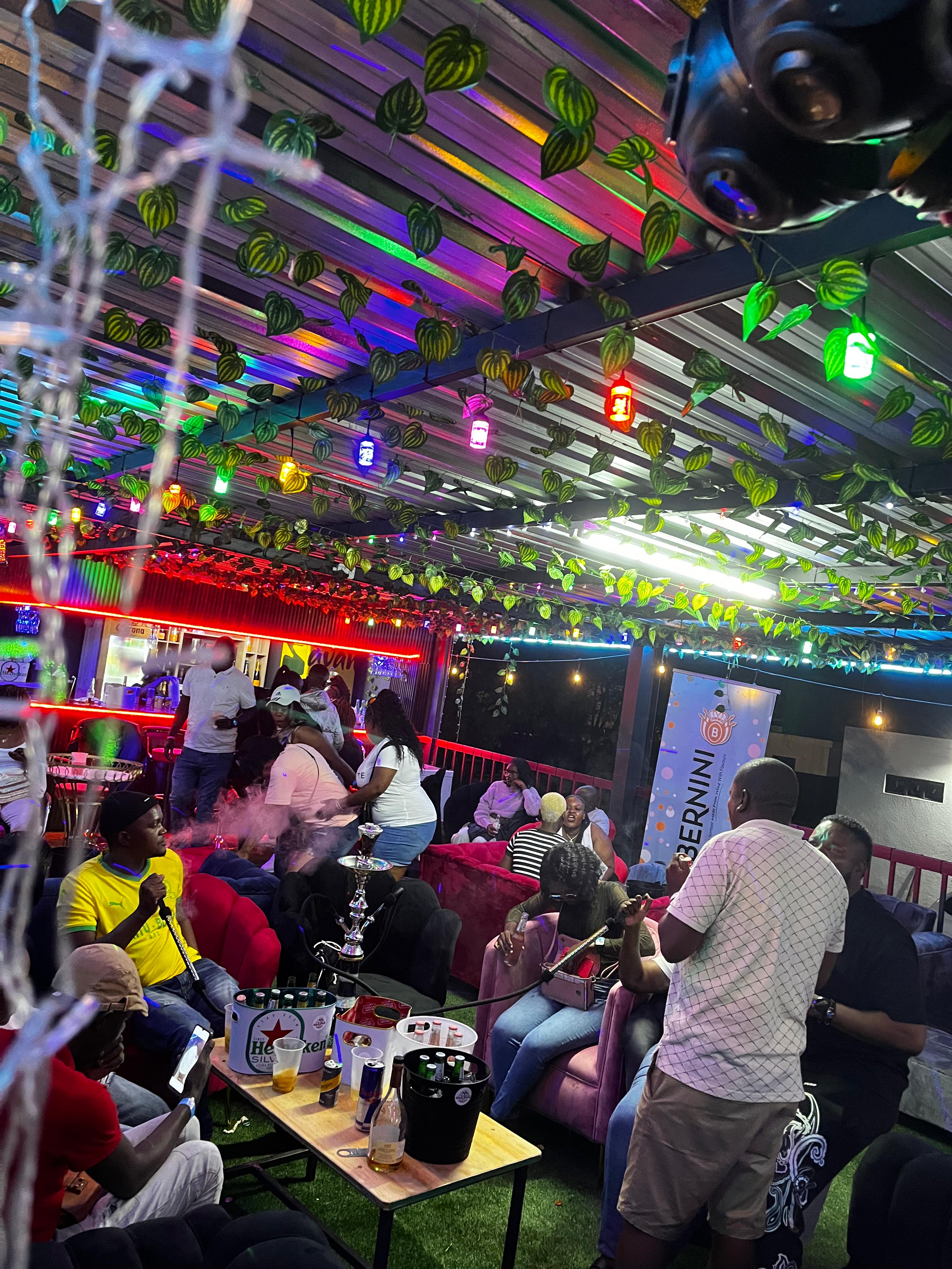 Guests enjoying premium ambience at Magopane Liquor Restaurant